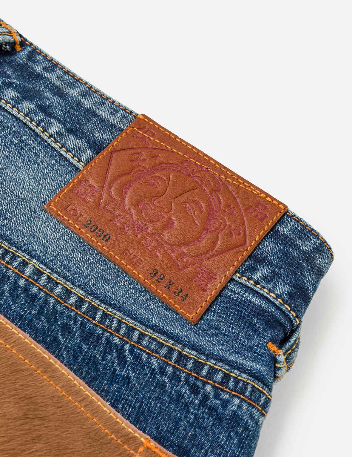 Seagull Appliqué Pocket Jeans #2030 - Image 9