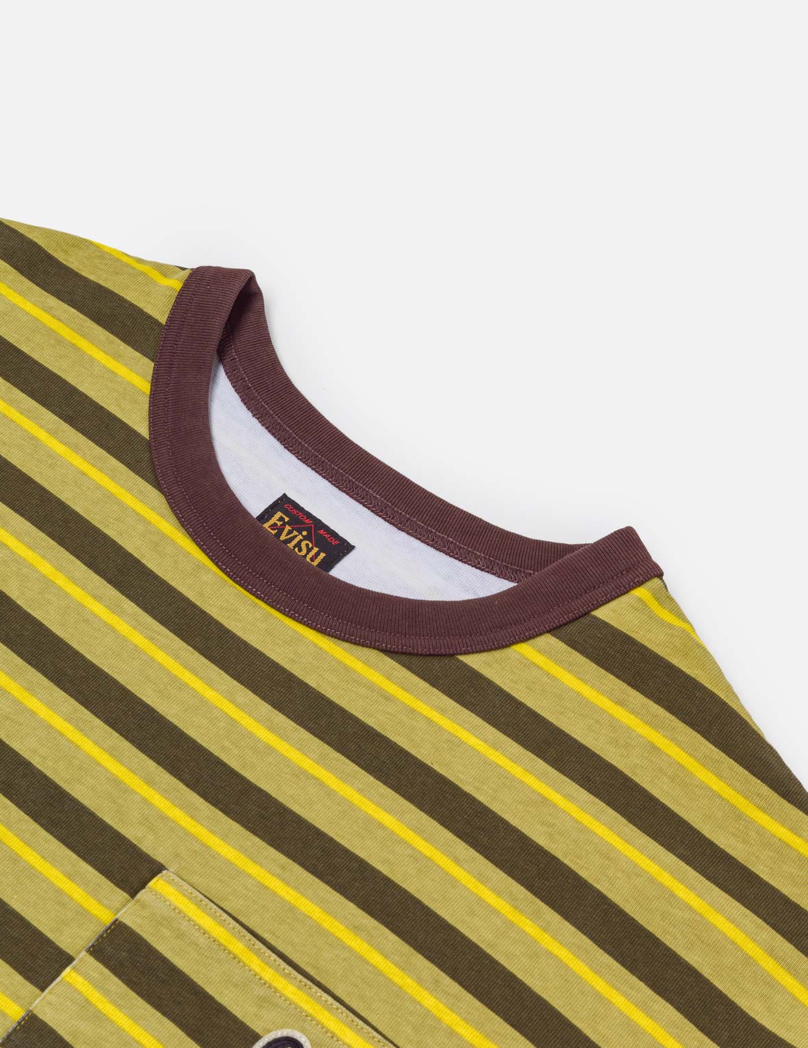 Seagull Appliqué Relax Fit Stripe T-Shirt - Image 10