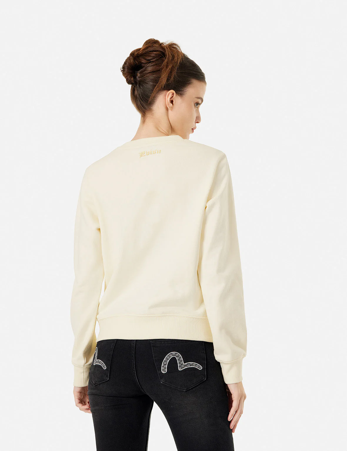 Seagull Brocade Appliqué and Logo Embroidery Regular Fit Sweatshirt - Image 10