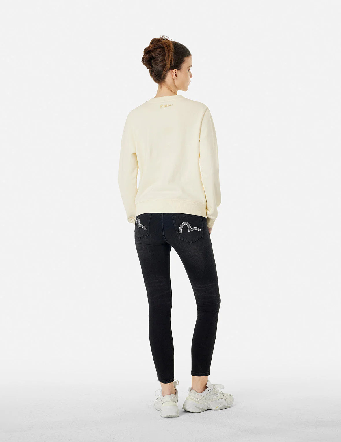 Seagull Brocade Appliqué and Logo Embroidery Regular Fit Sweatshirt - Image 15