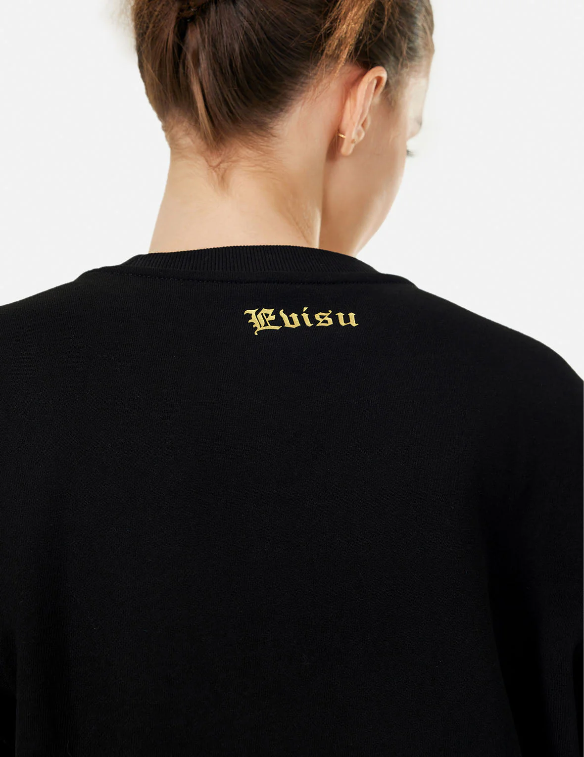 Seagull Brocade Appliqué and Logo Embroidery Regular Fit Sweatshirt - Image 8