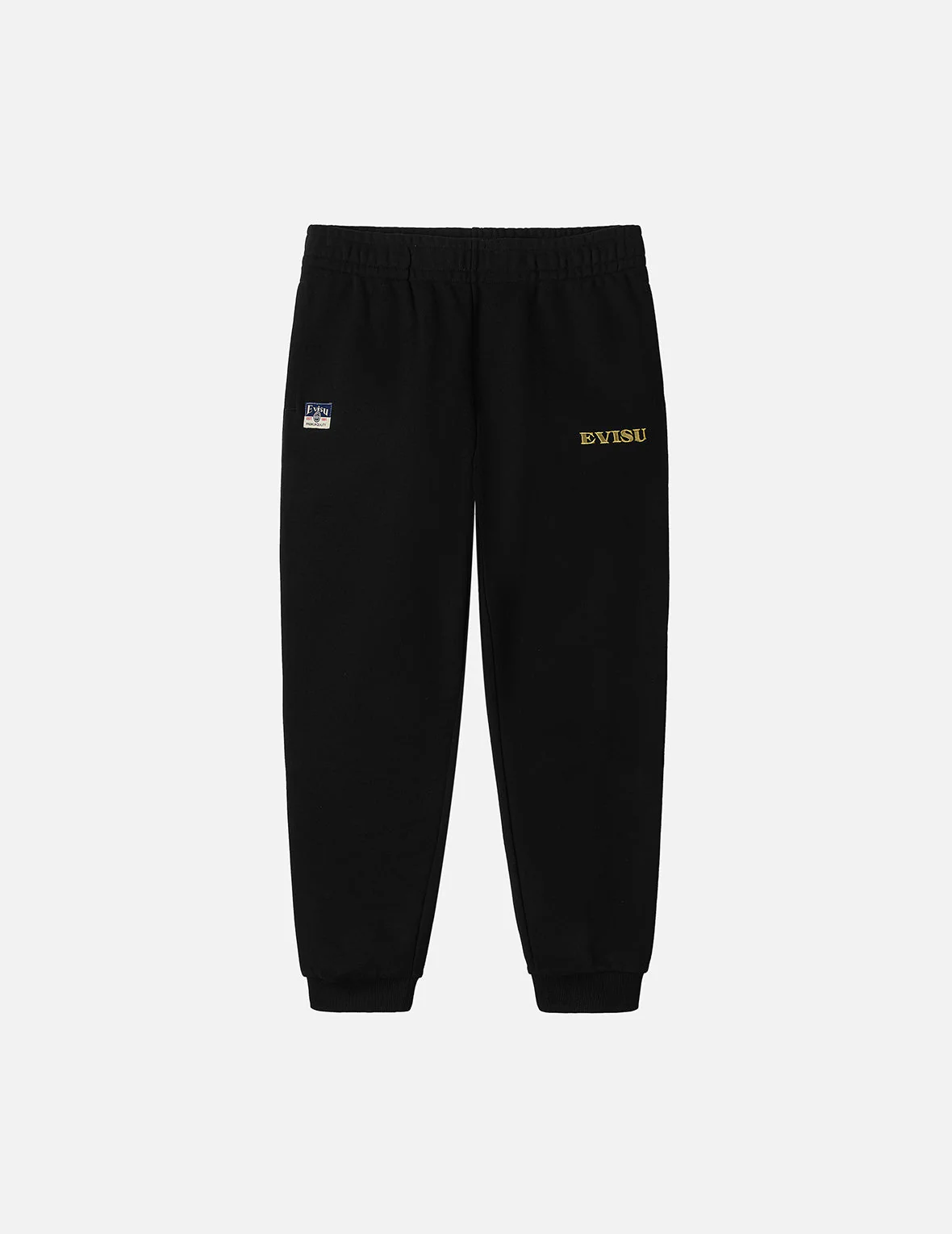 Seagull Brocade Appliqué Gold Thread Logo Regular Fit Sweatpants - Image 8