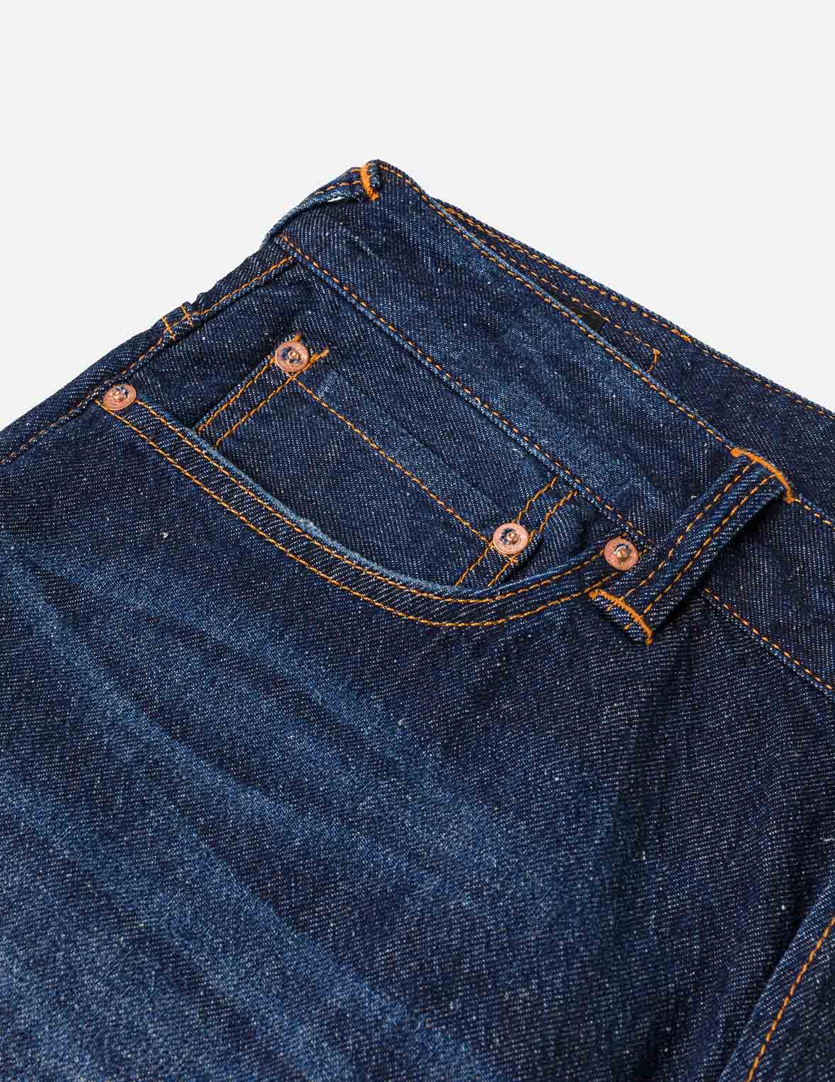 Seagull Brushstroke Denim Shorts - Image 10