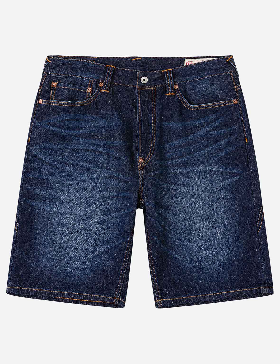 Seagull Brushstroke Denim Shorts - Image 4