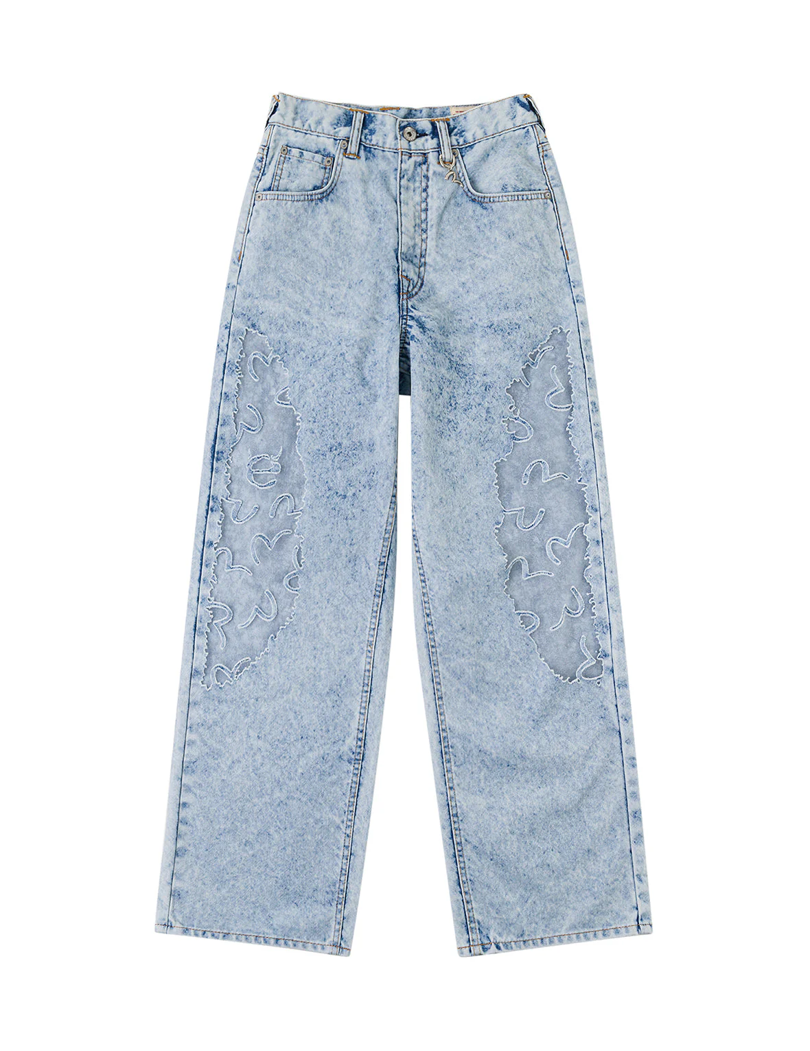 Seagull Cut-out Jeans - Image 15