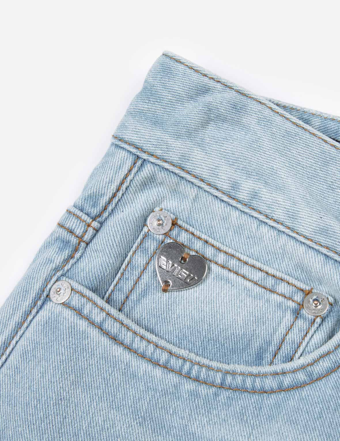 Seagull Embossed Baggy Jeans - Image 7