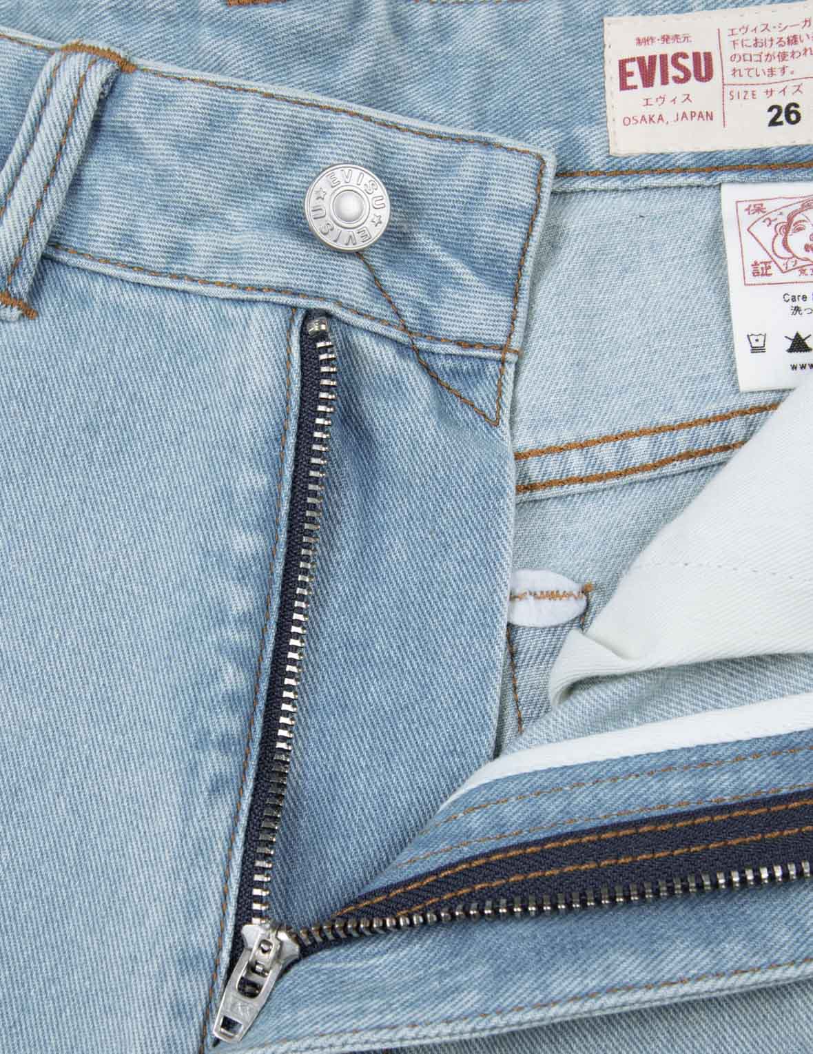 Seagull Embossed Baggy Jeans - Image 8