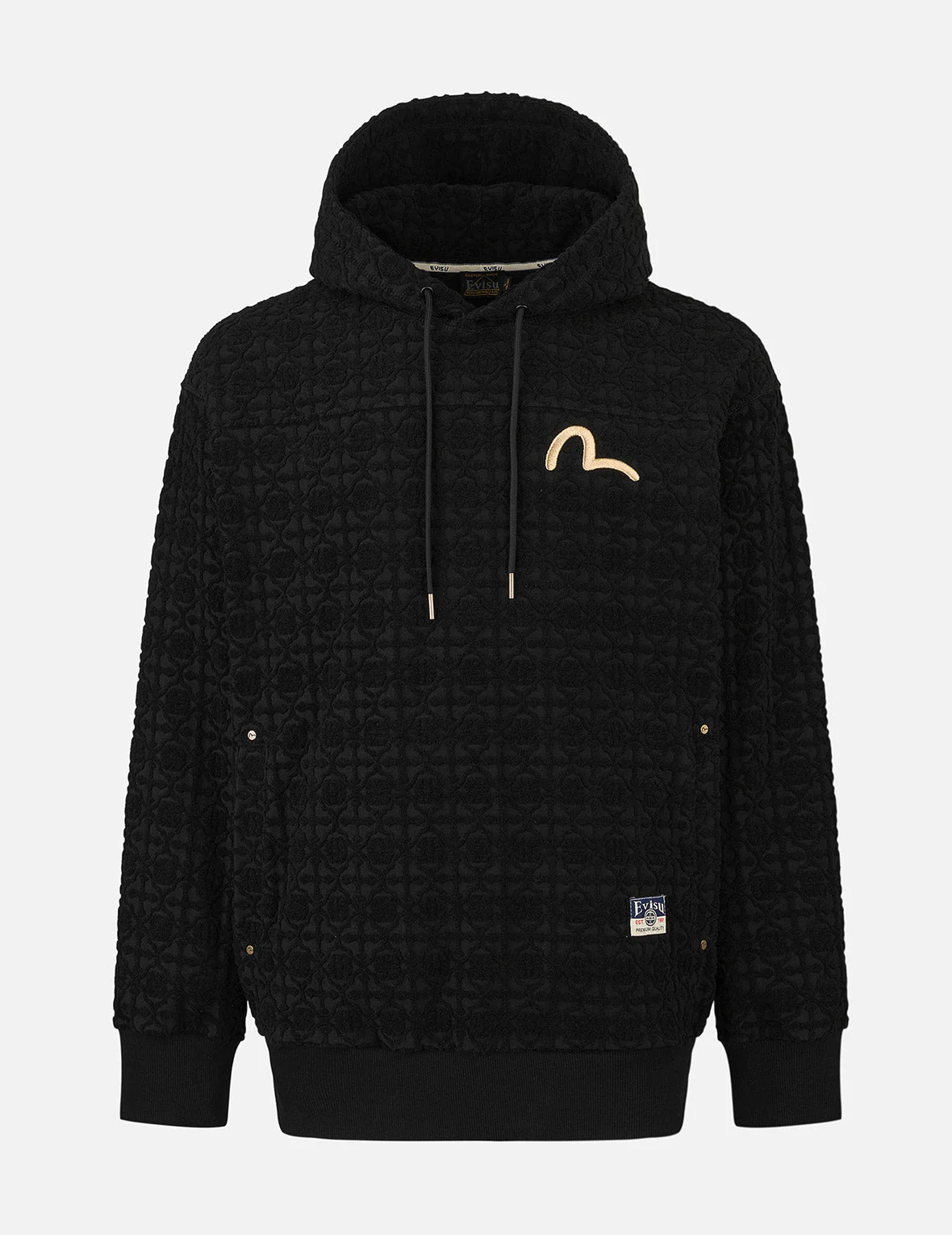 Seagull Embrodiery and Kamon Jacquard Relax Fit Hoodie - Image 5
