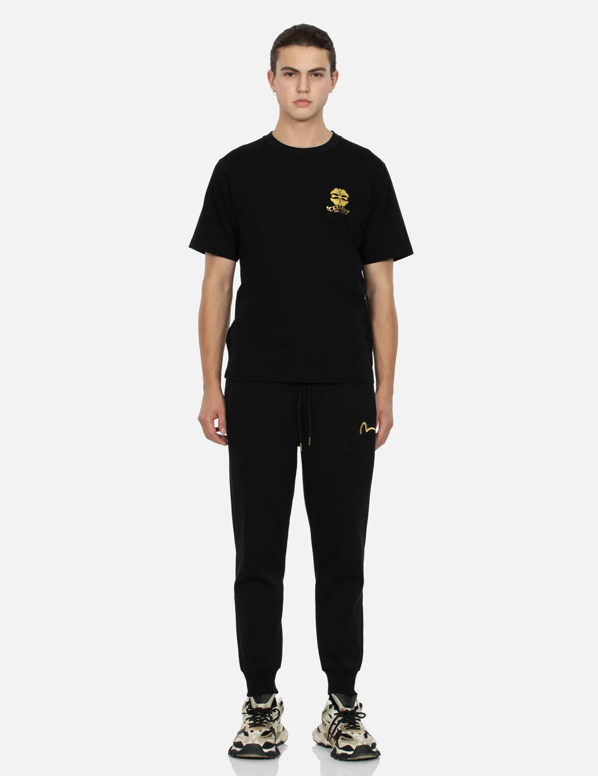 Seagull Embrodiery and Logo Brocade Appliqué Regular Fit Sweatpants - Image 6