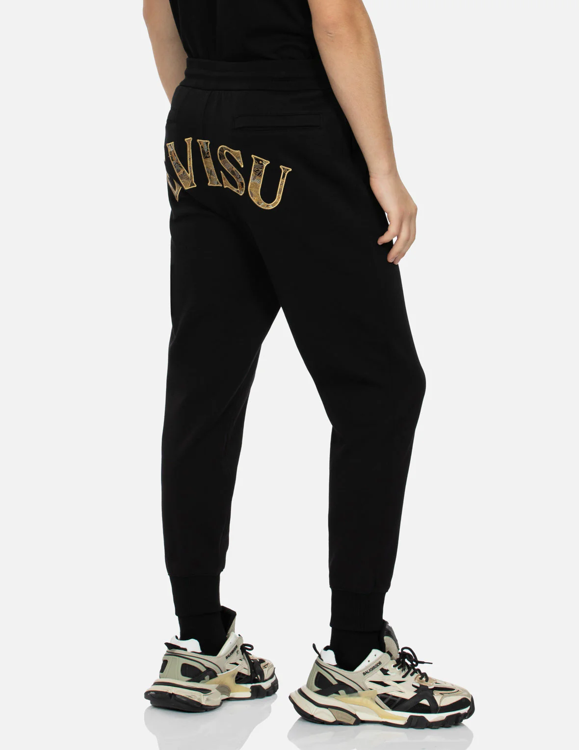 Seagull Embrodiery and Logo Brocade Appliqué Regular Fit Sweatpants - Image 7