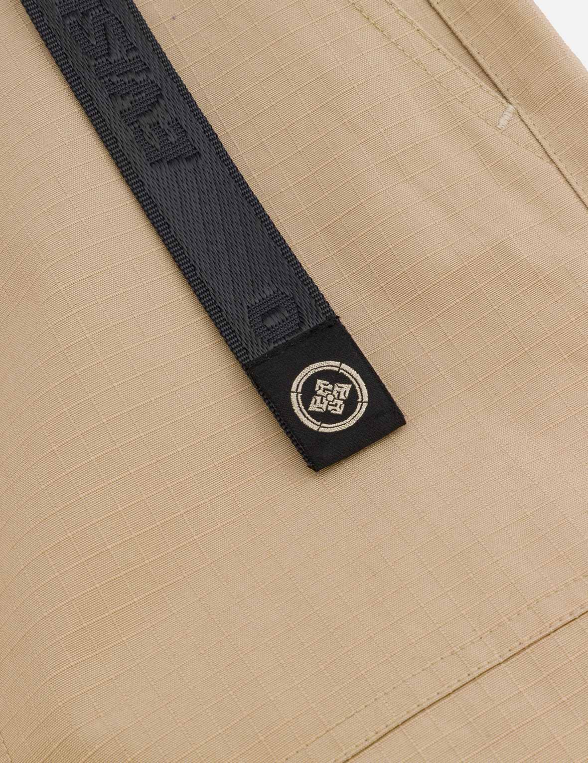Seagull Embroidery and Logo Print Loose Fit Joggers - Image 12
