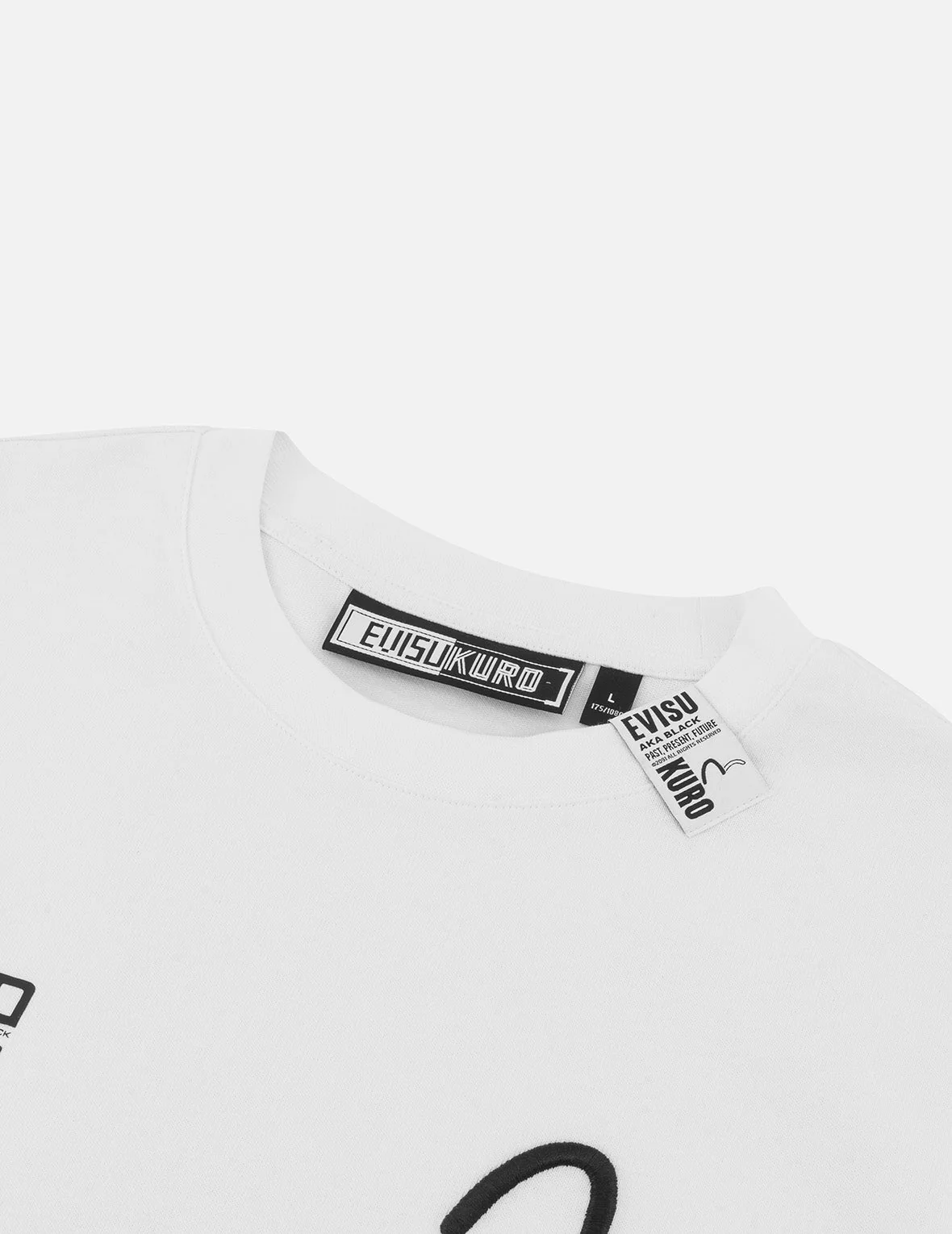 Seagull Embroidery and Logo Print Regular Fit T-shirt - Image 12