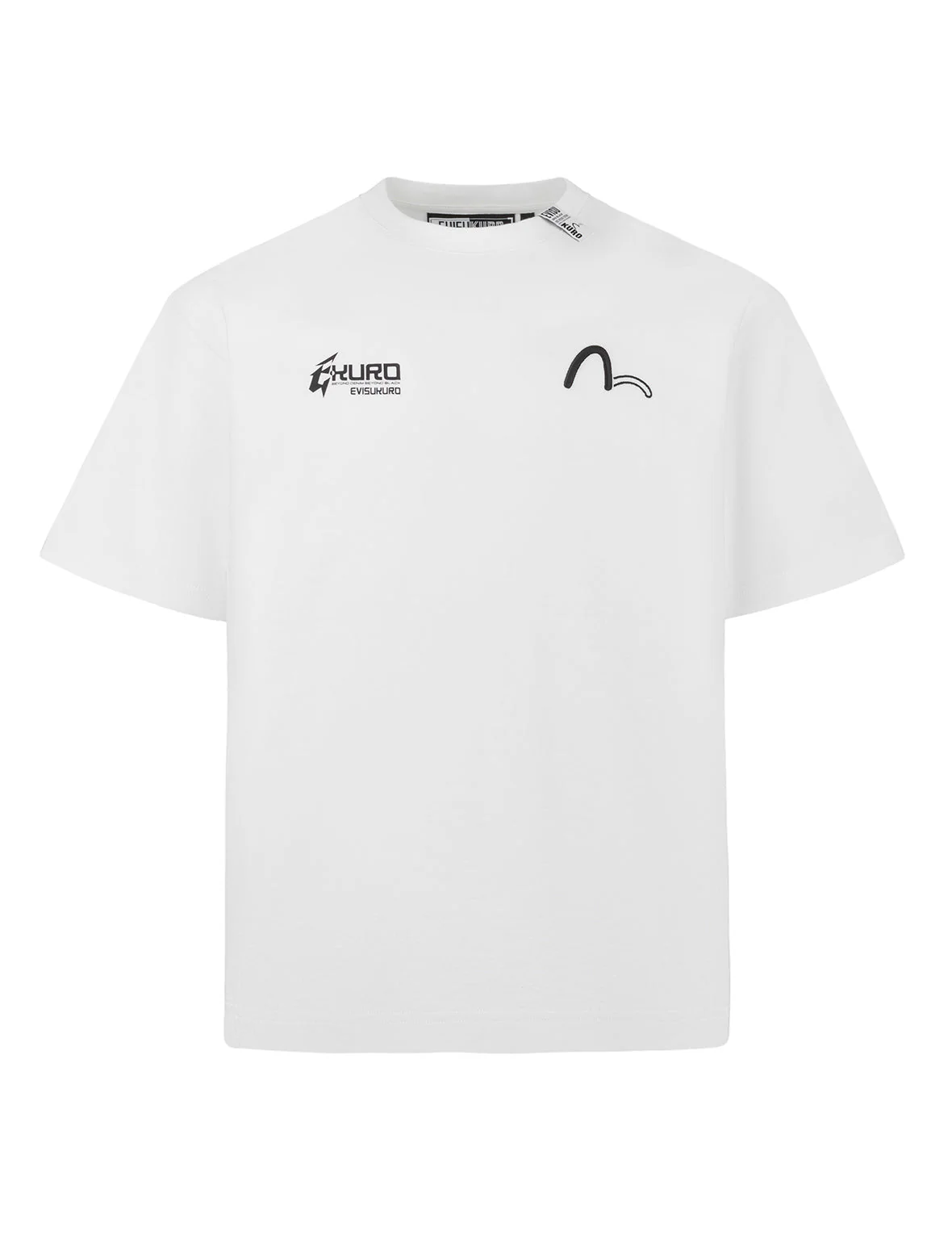 Seagull Embroidery and Logo Print Regular Fit T-shirt - Image 20
