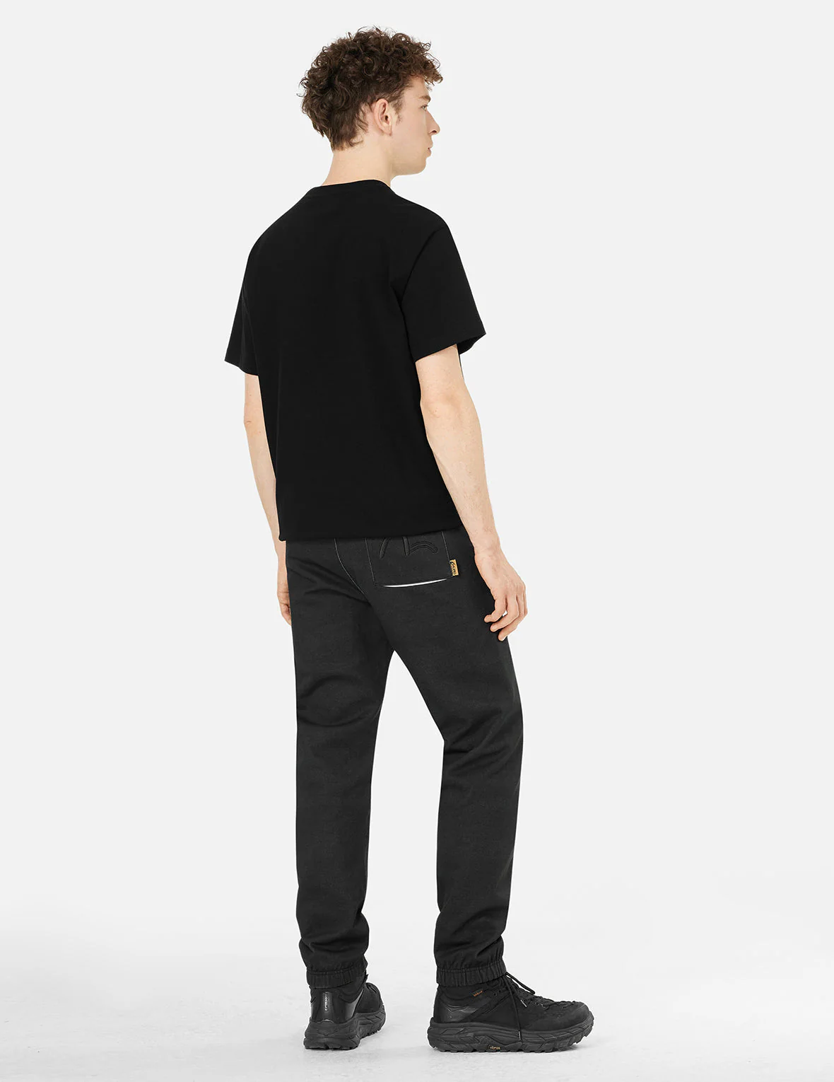 Seagull Embroidery and Logo Print Regular Fit T-shirt - Image 8