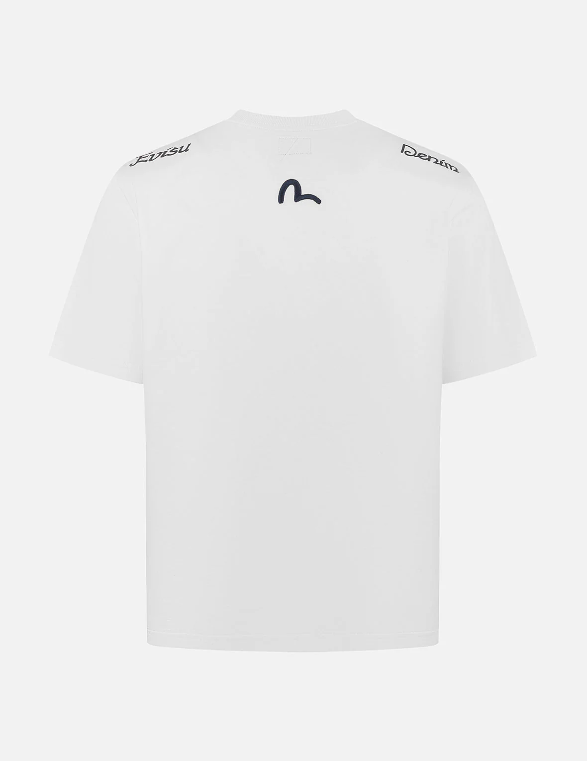 Seagull Embroidery and Multi-logo Print Regular Fit T-shirt - Image 2