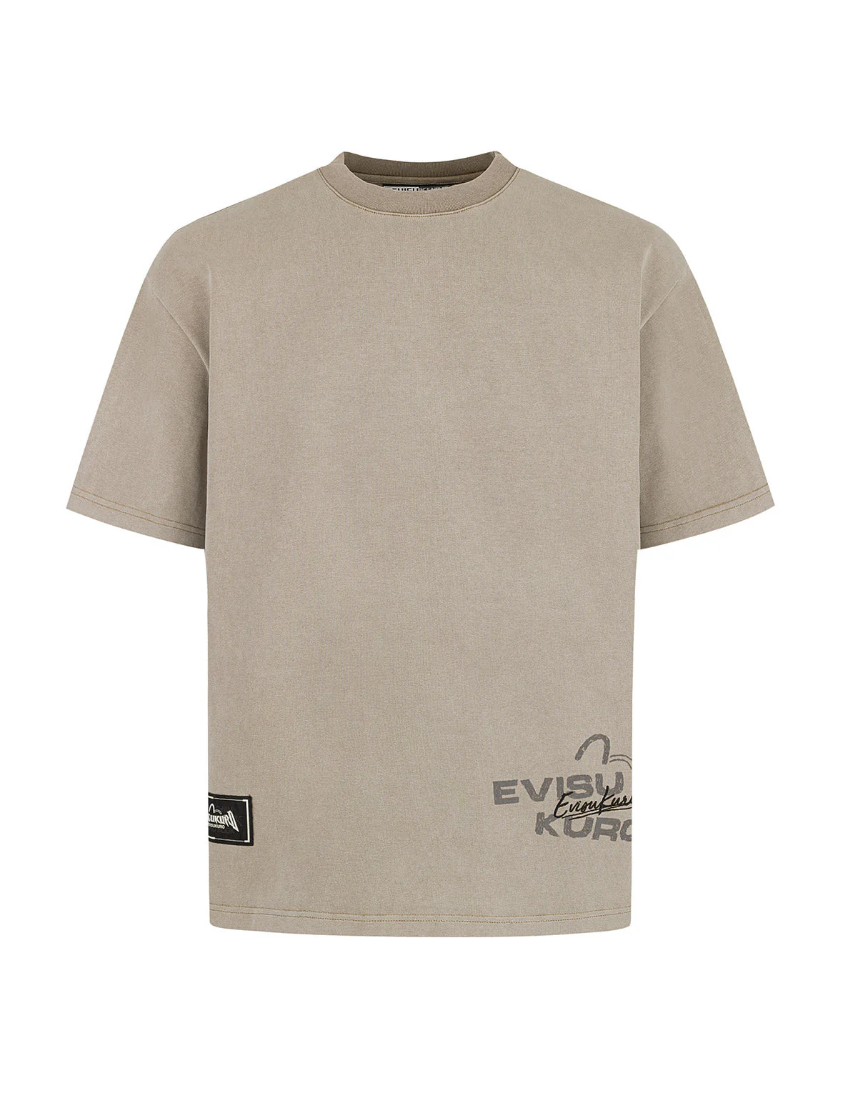 Seagull Embroidery and Print Regular Fit T-shirt - Image 10