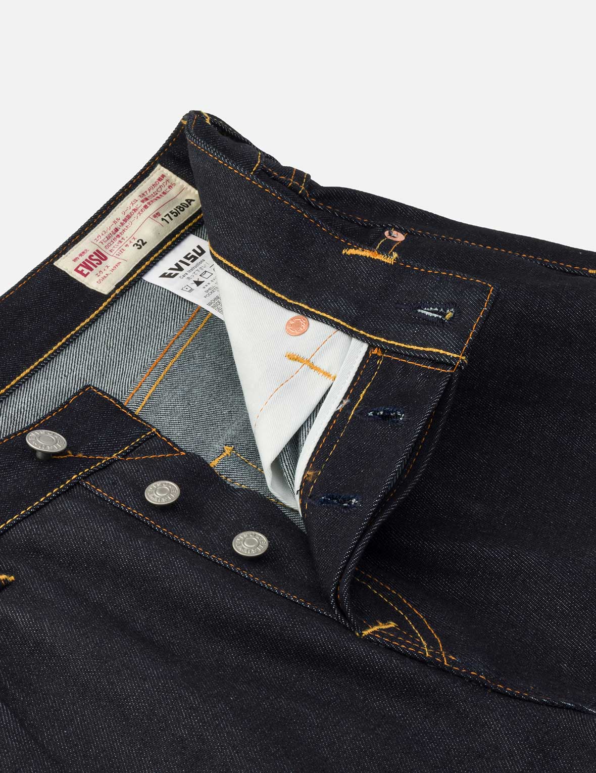 Seagull Embroidery and Slogan Print Regular Fit Denim Shorts - Image 10