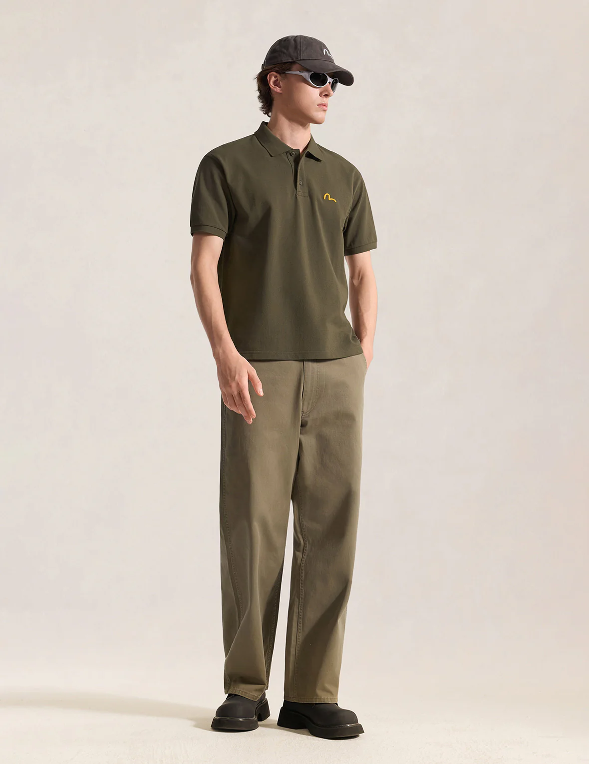 Seagull Embroidery Chest Logo Polo Shirt - Image 13
