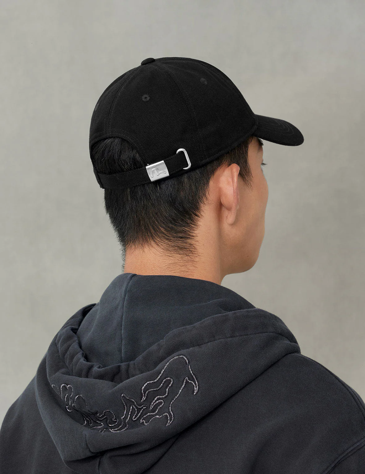 Seagull Embroidery Denim Cap - Image 11
