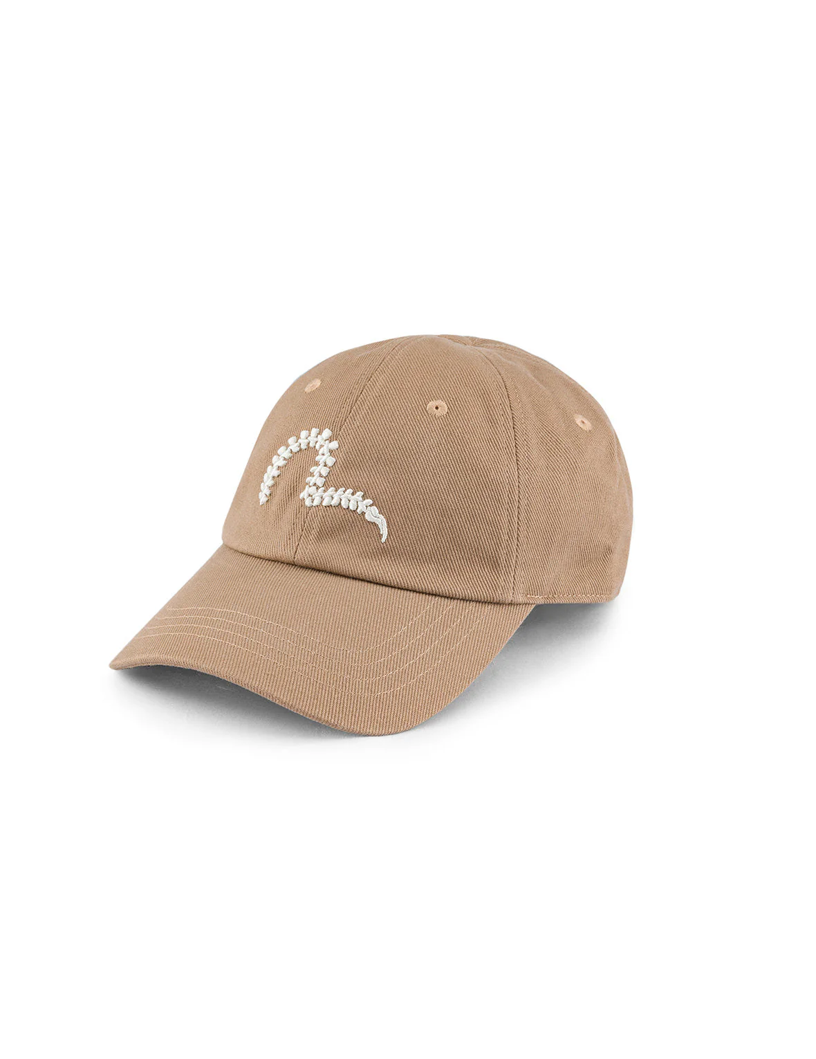 Seagull Embroidery Denim Cap - Image 2