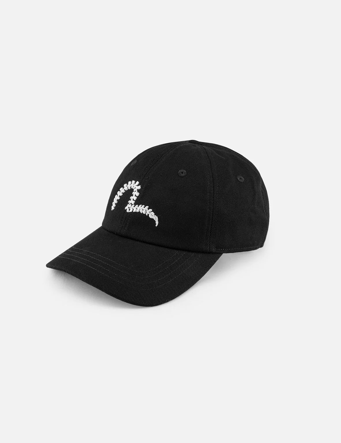 Seagull Embroidery Denim Cap - Image 5