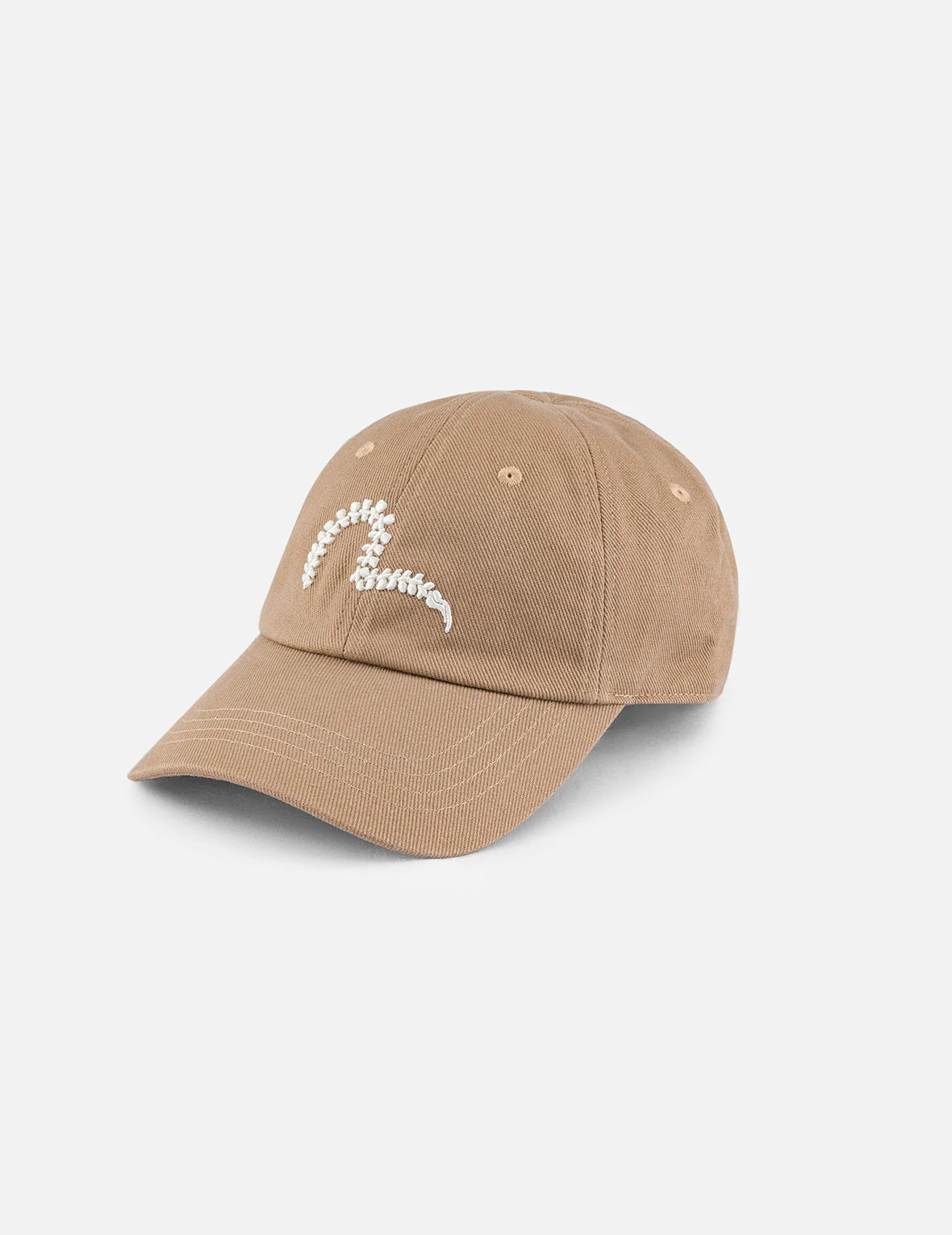 Seagull Embroidery Denim Cap - Image 6