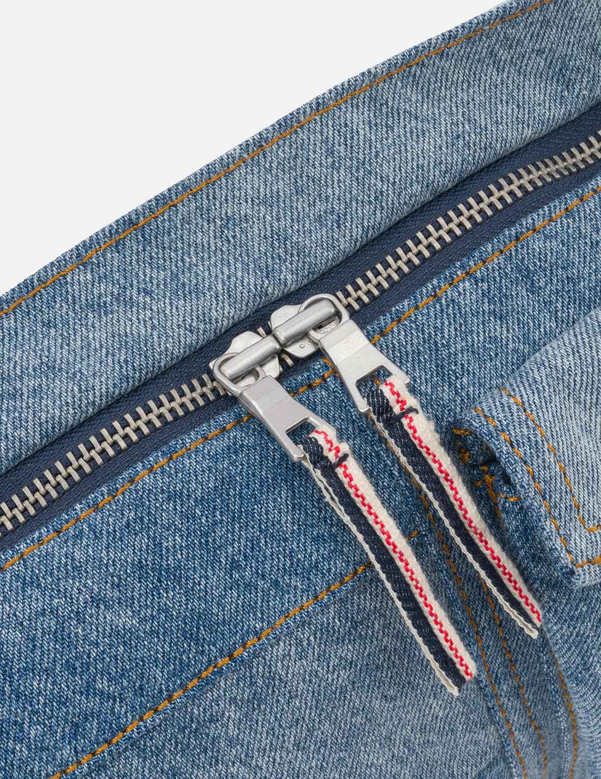 Seagull Embroidery Denim Crossbody Bag - Image 8