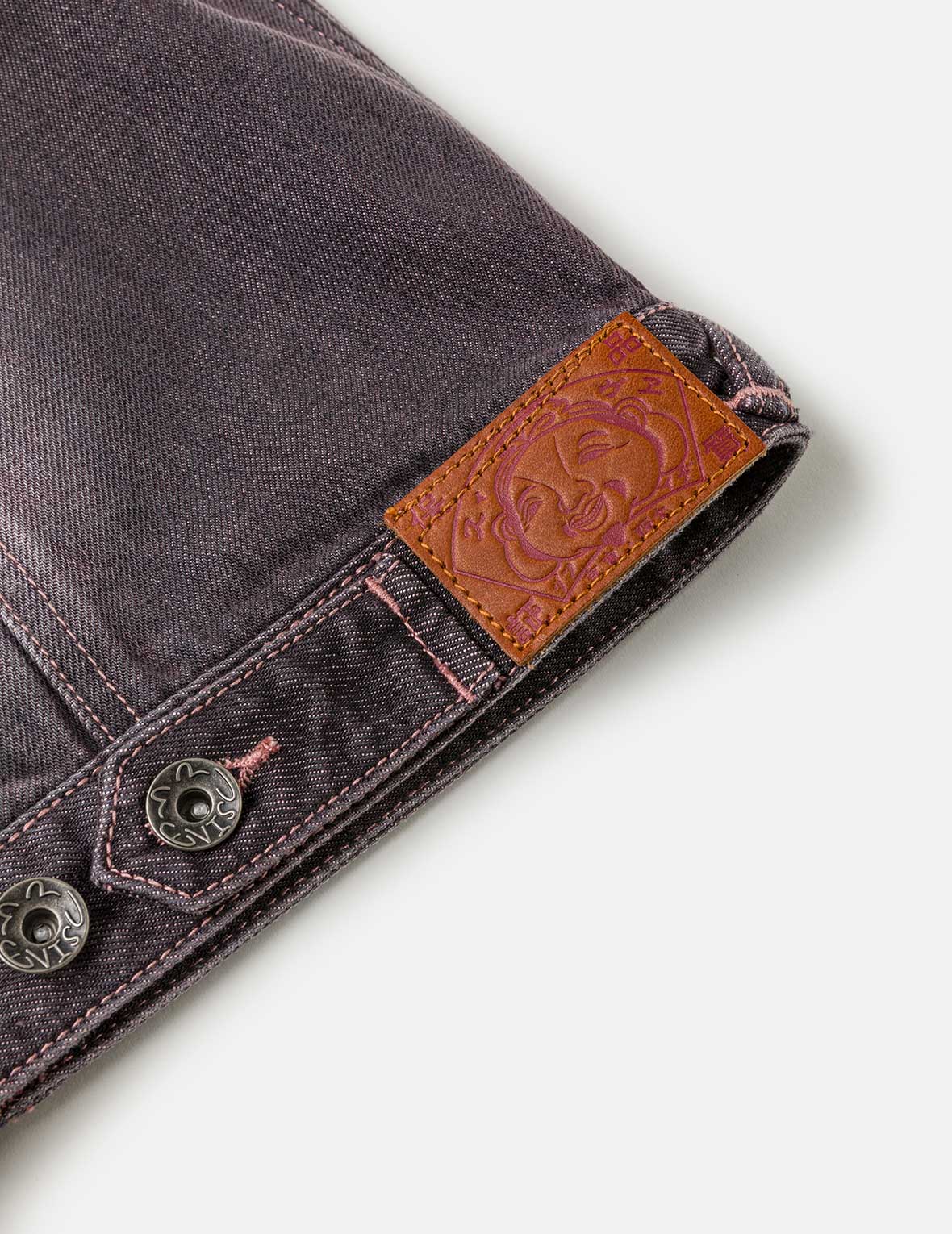 Embroidery Two Way Denim Jacket - Image 16