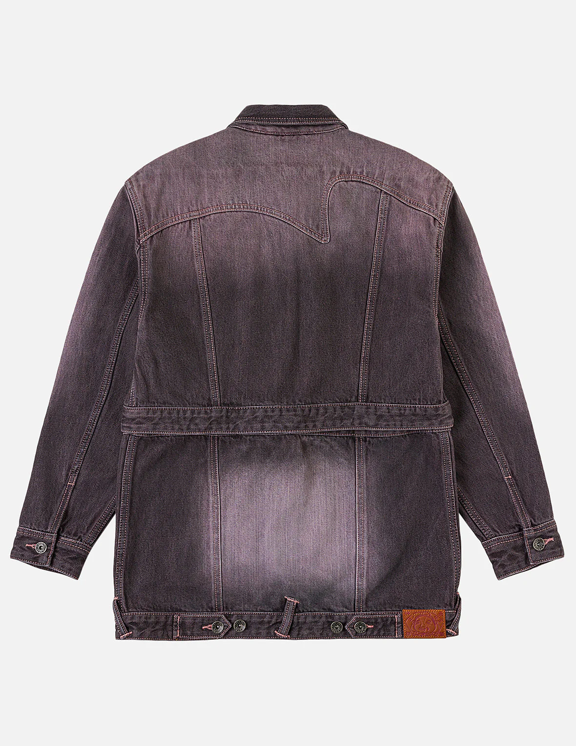 Embroidery Two Way Denim Jacket - Image 4