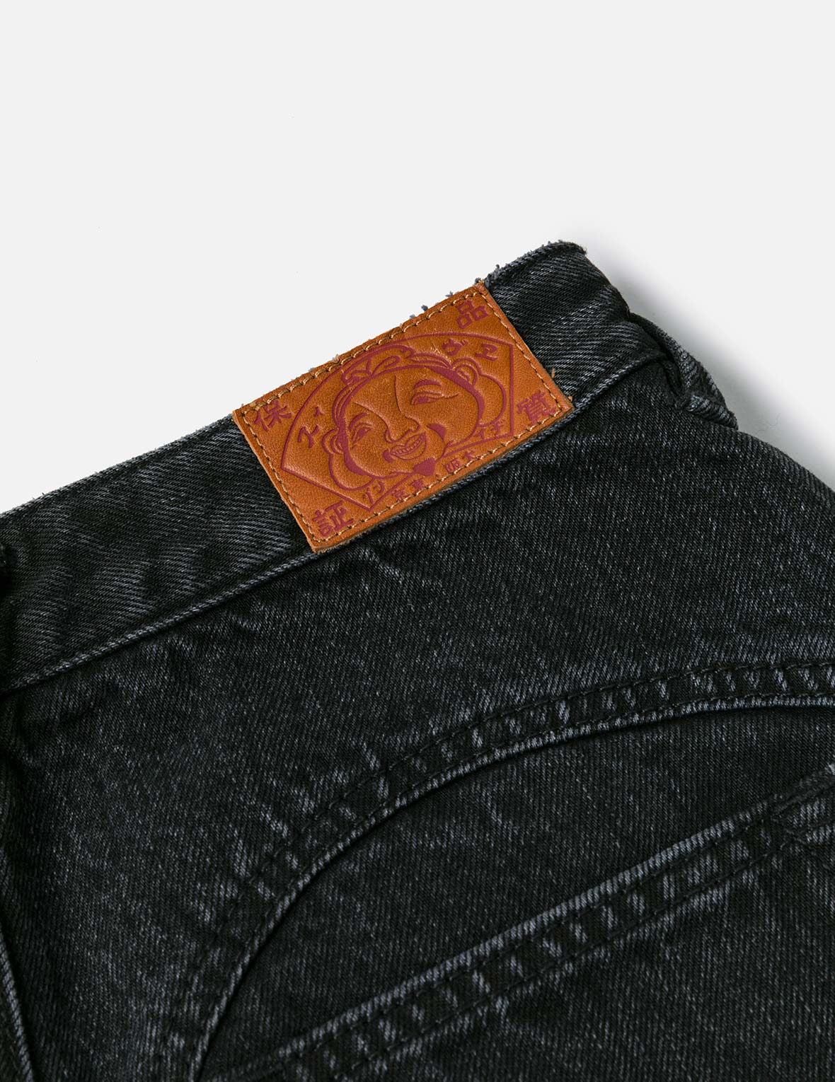 Seagull Embroidery Distressed Fashion Fit Denim Skirt - Image 13