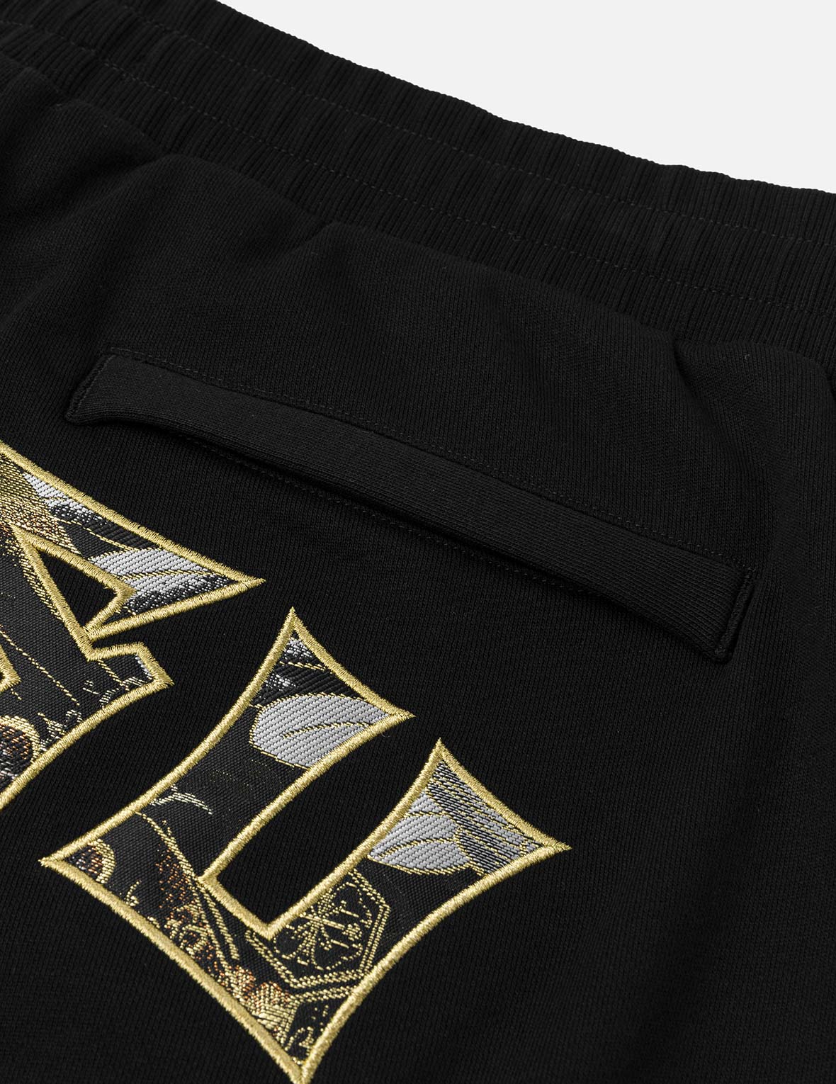 Seagull Embroidery EVISU Brocade Appliqué Straight Fit Sweatpants - Image 8