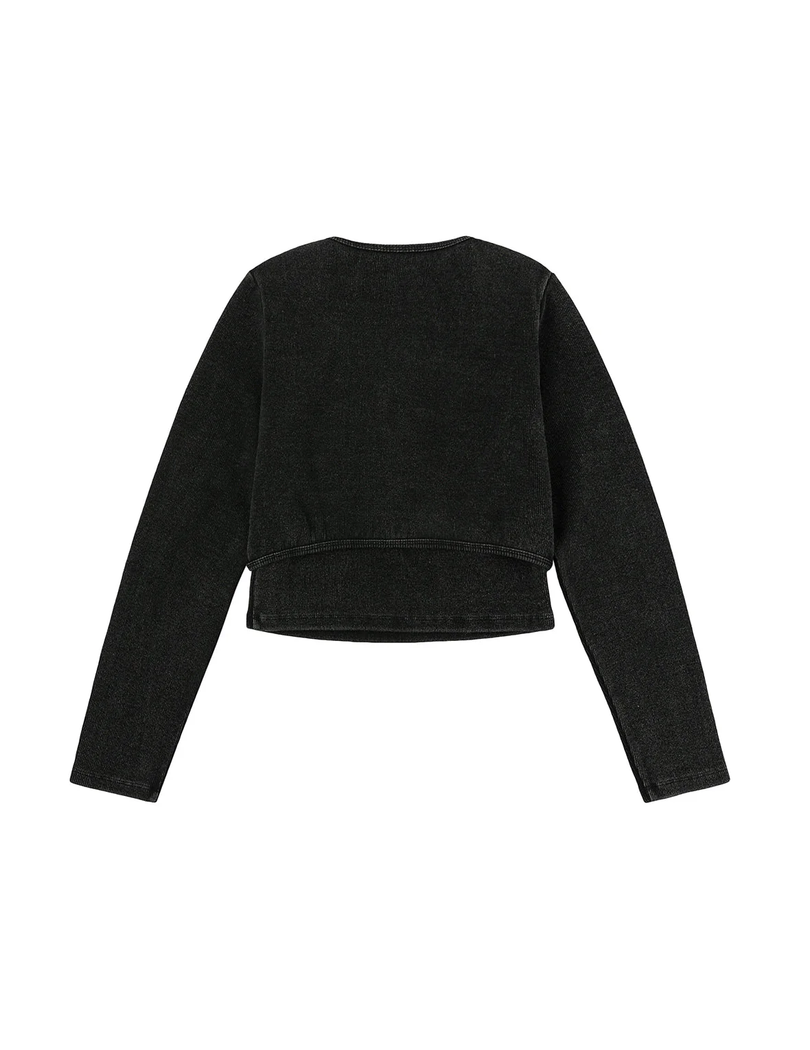 Seagull Embroidery Fashion Fit Knitted Vest Jacket - Image 2