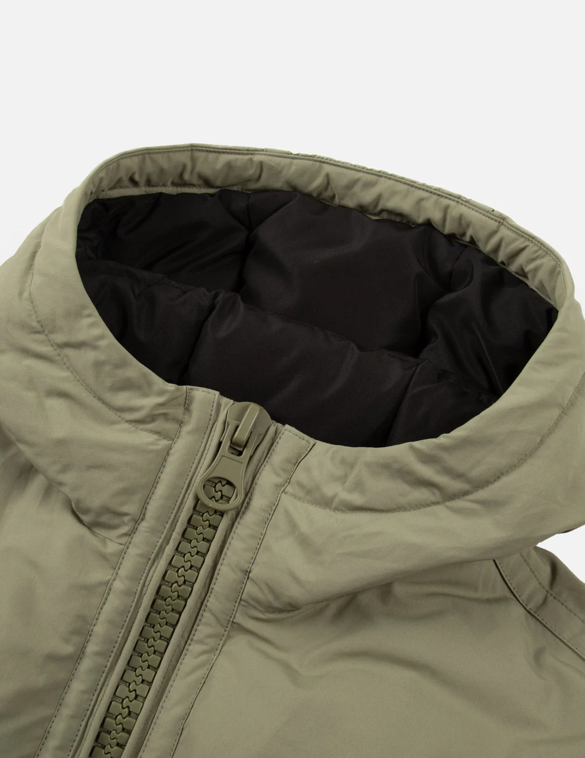 Seagull Embroidery Loose Fit Down Jacket - Image 3