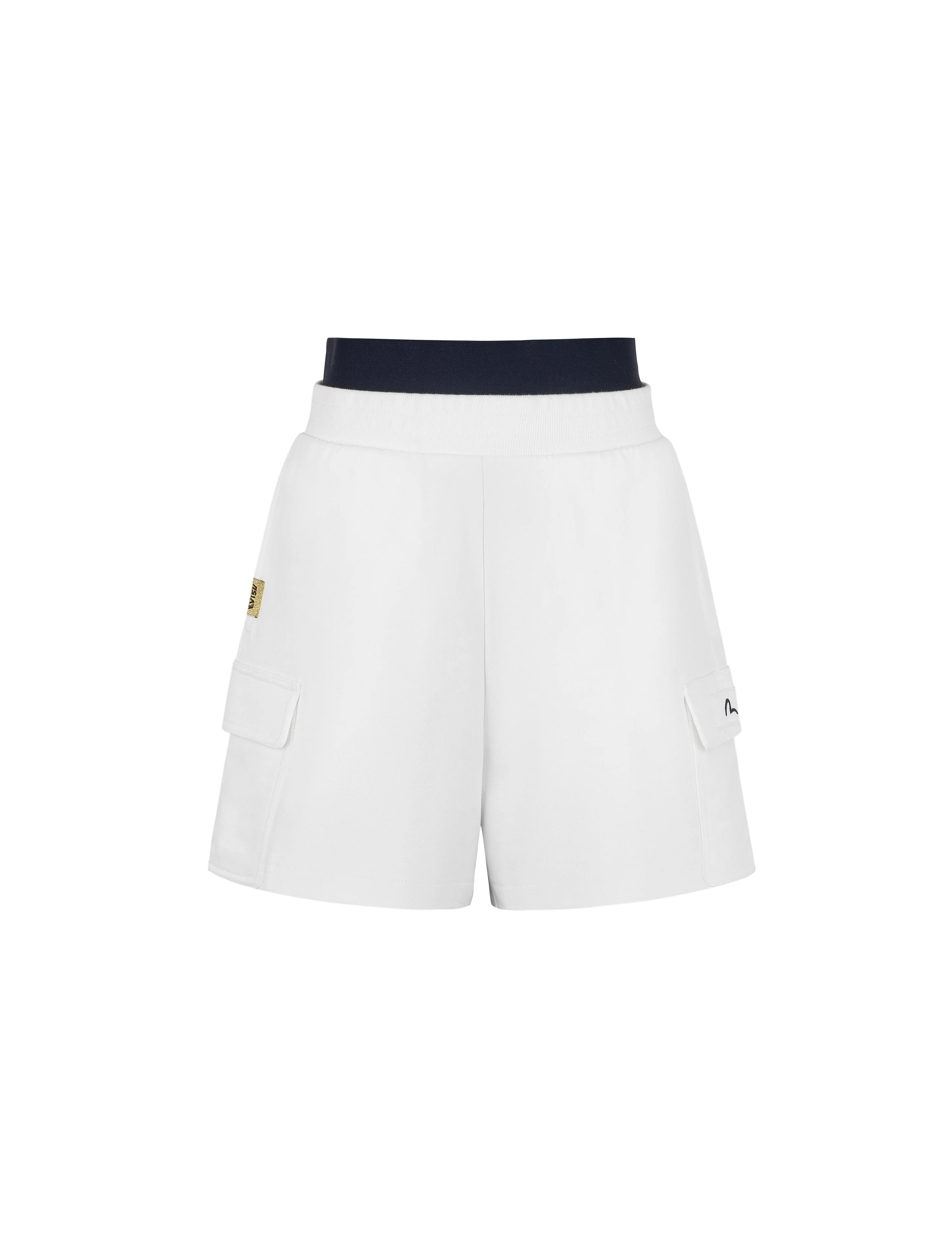 Seagull Embroidery Loose Fit Sweatshorts - Image 11