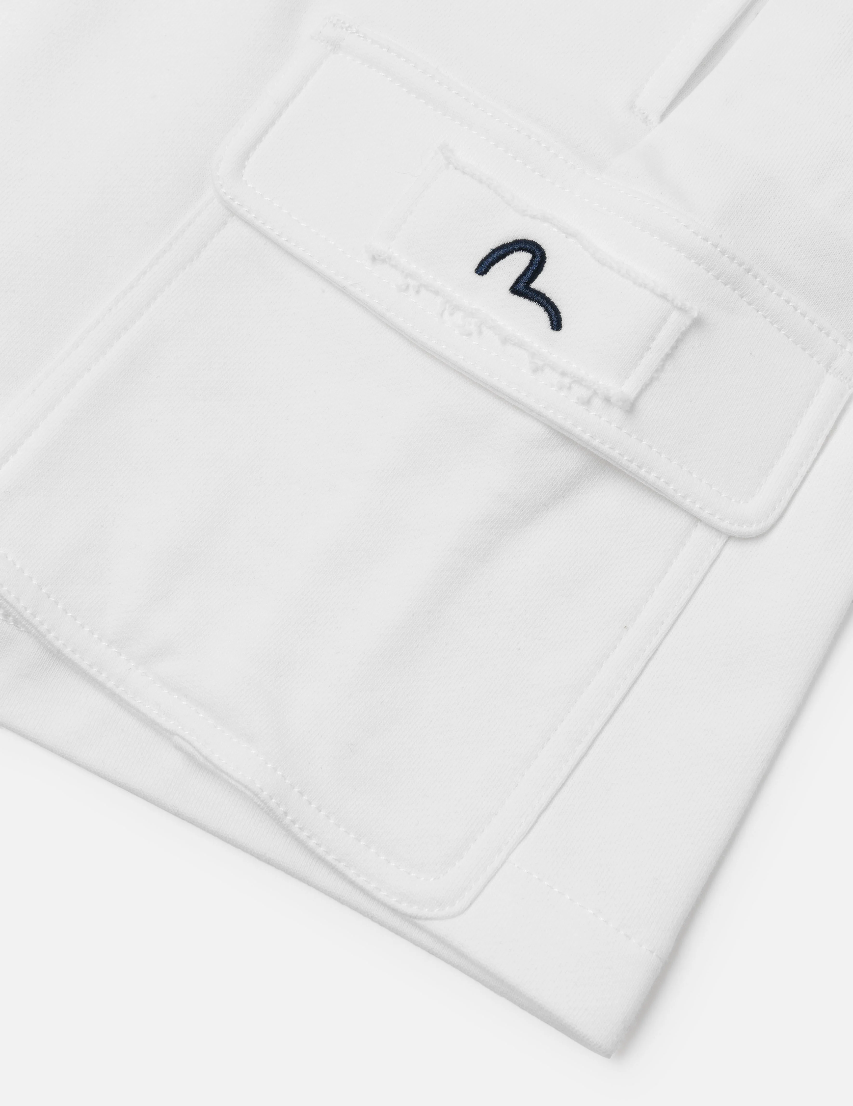 Seagull Embroidery Loose Fit Sweatshorts - Image 5