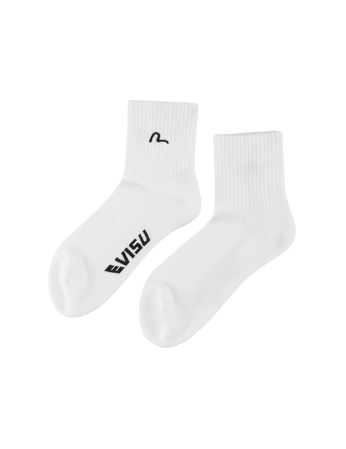 Seagull Embroidery Mid Socks - Image 13