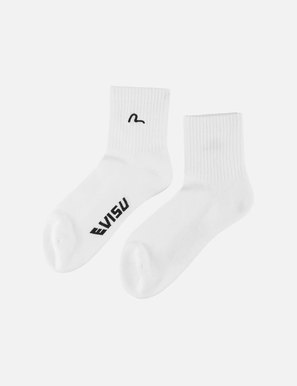 Seagull Embroidery Mid Socks - Image 3
