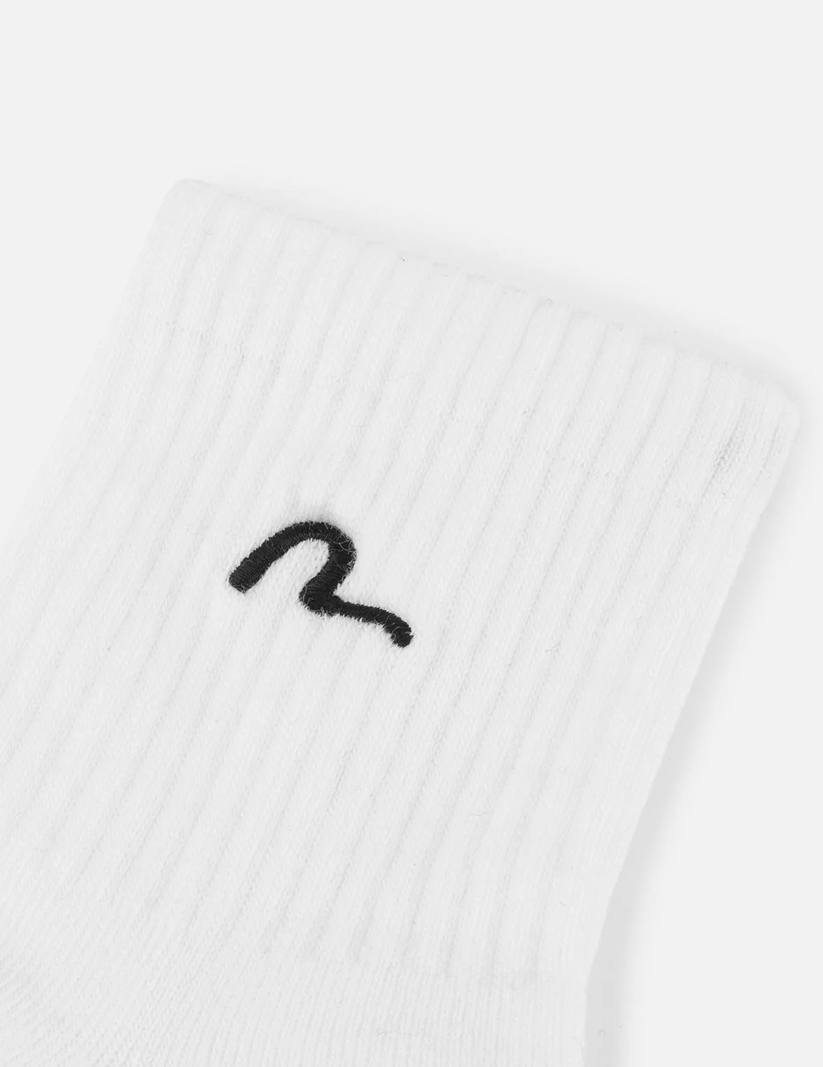 Seagull Embroidery Mid Socks - Image 5
