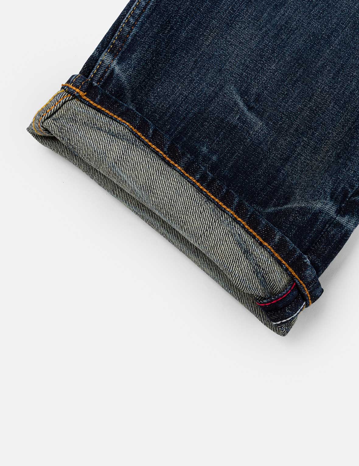 Seagull Embroidery Multi-pockets Jeans #2020 - Image 14