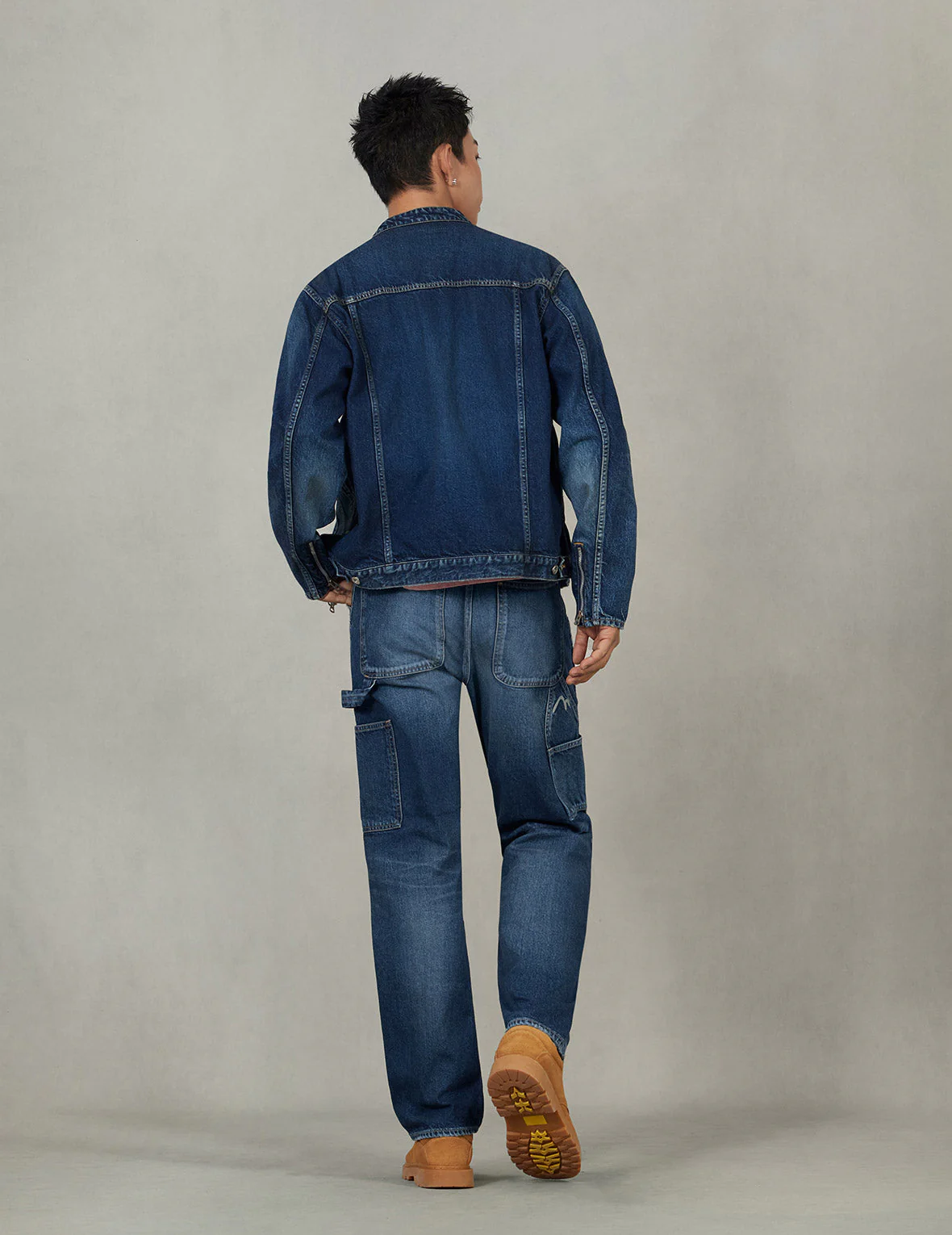 Seagull Embroidery Regular Fit Denim Rider Jacket - Image 27