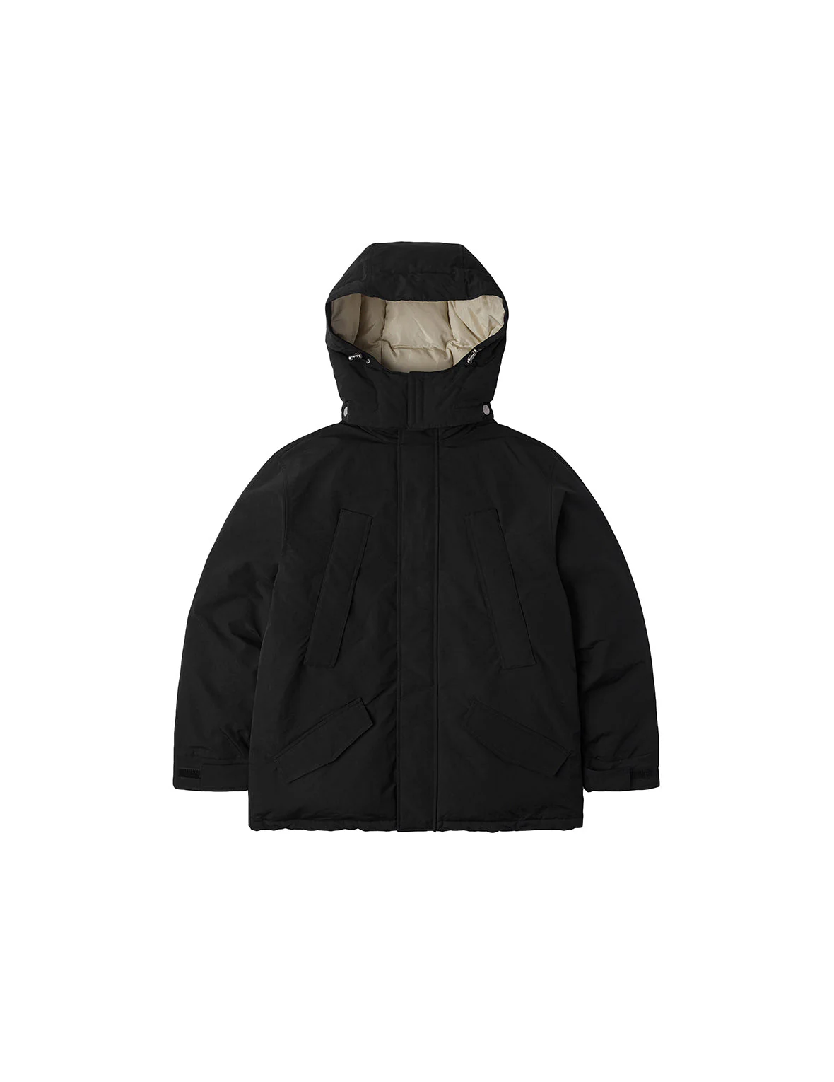 Seagull Embroidery Regular Fit Waterproof Down Jacket - Image 13