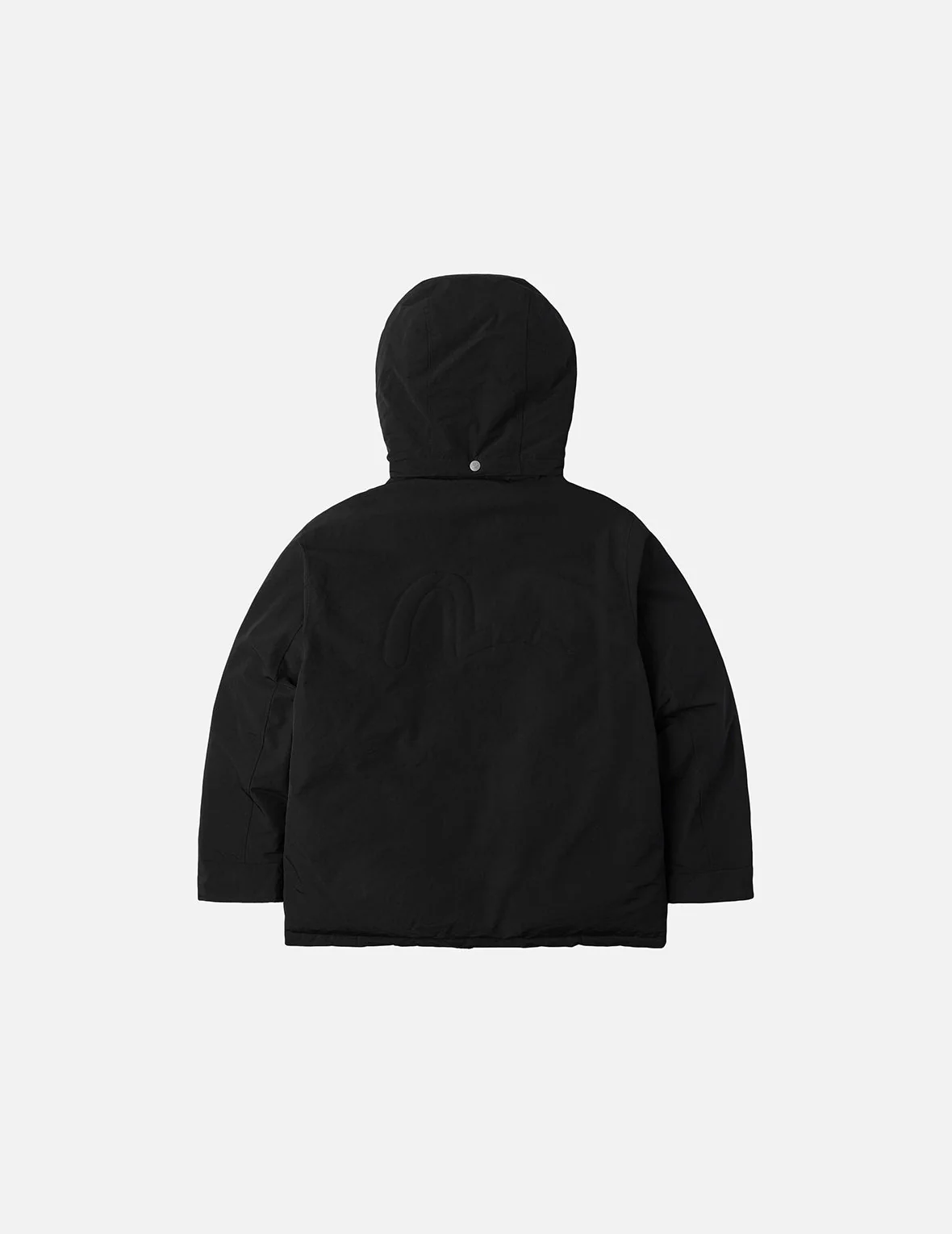 Seagull Embroidery Regular Fit Waterproof Down Jacket - Image 4