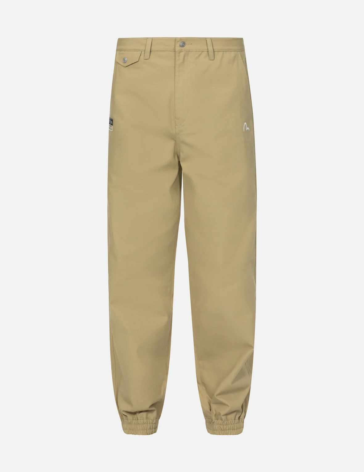 Seagull Embroidery Relax Fit Woven Joggers - Image 3