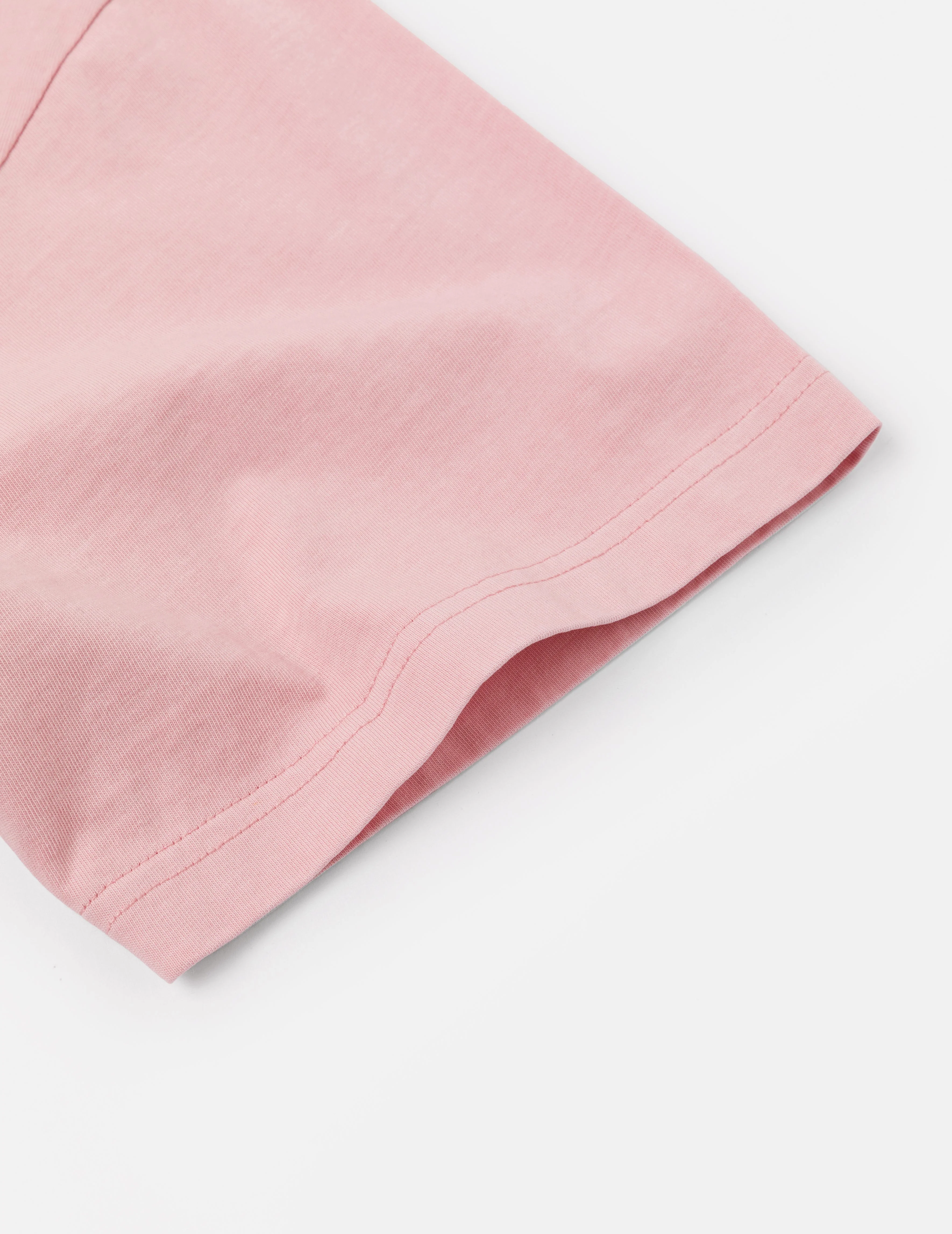 Seagull Embroidery Stitching Pocket Relax Fit T-Shirt - Image 30