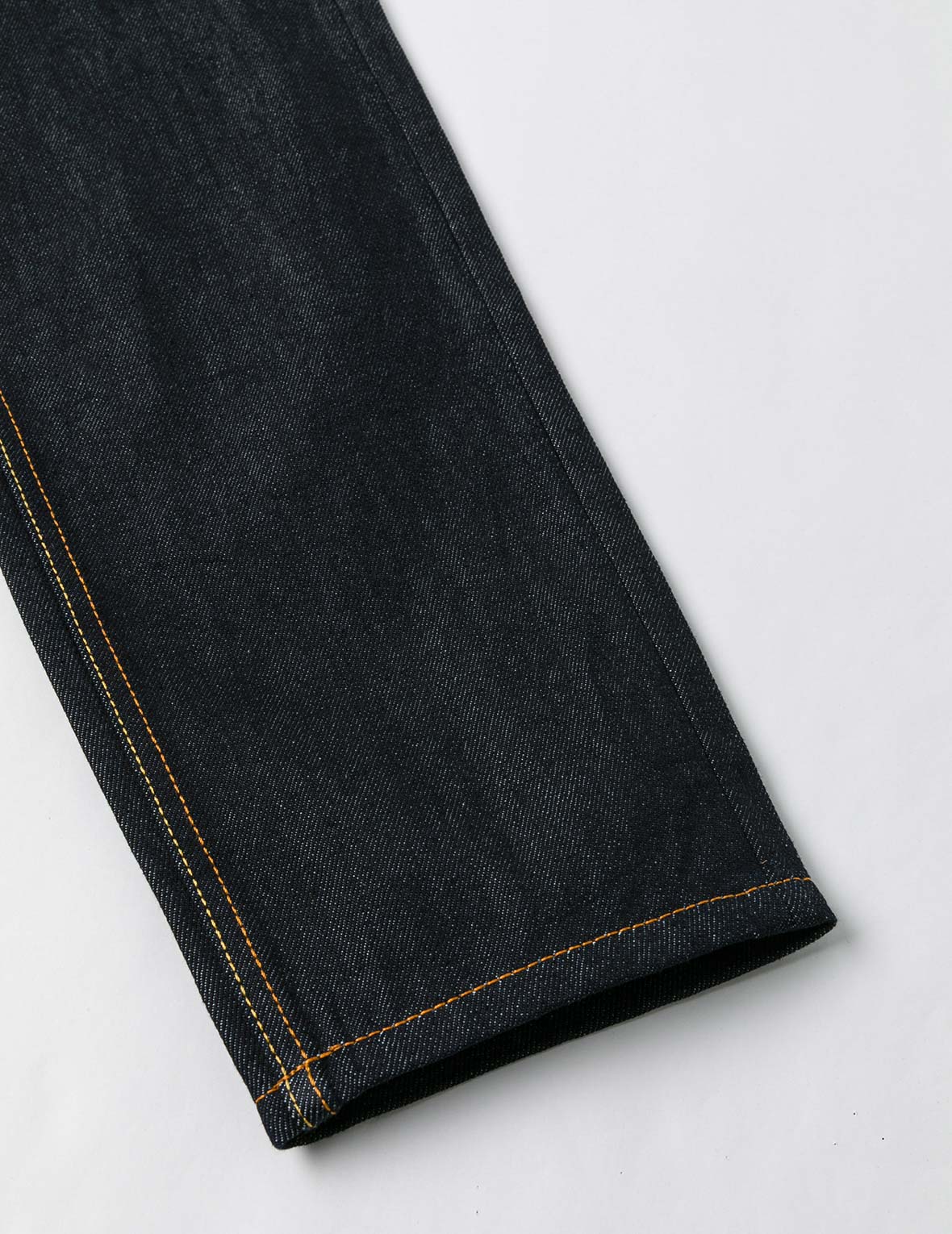 Seagull Embroidery with Metal Studs Relax Fit Jeans - Image 11