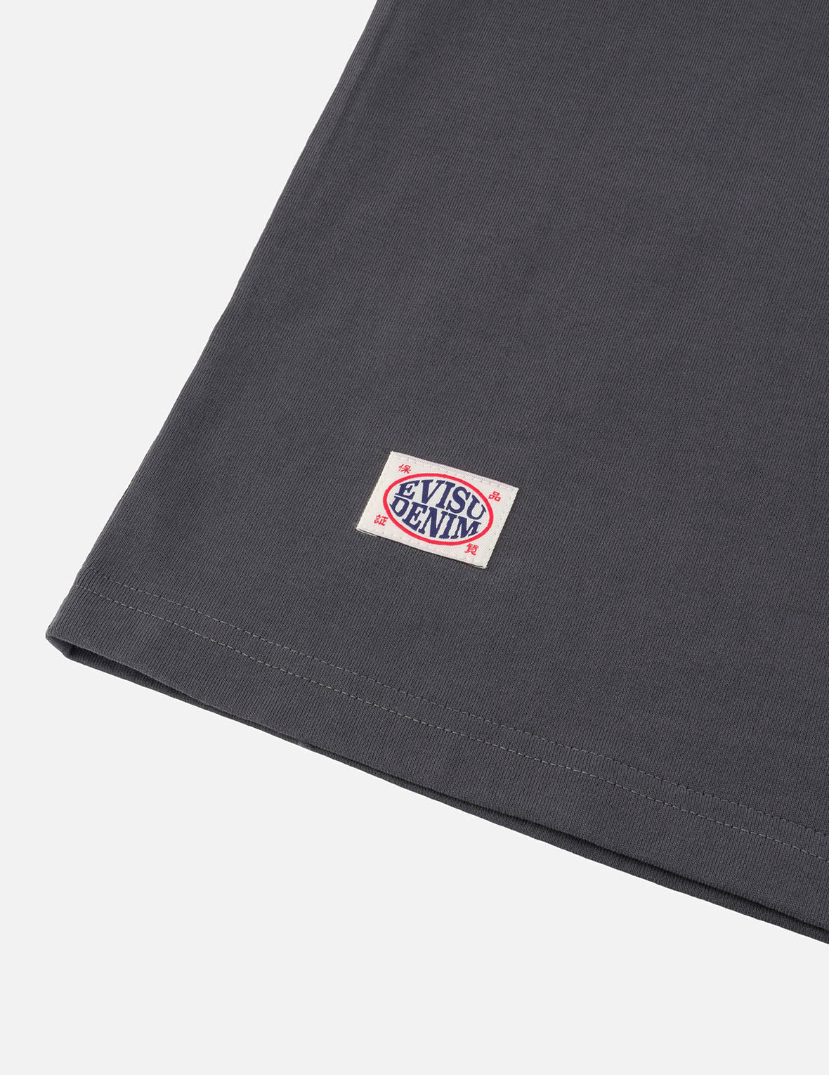Seagull Print and Japanese Patch Logo Relax Fit T-shirt - Image 7