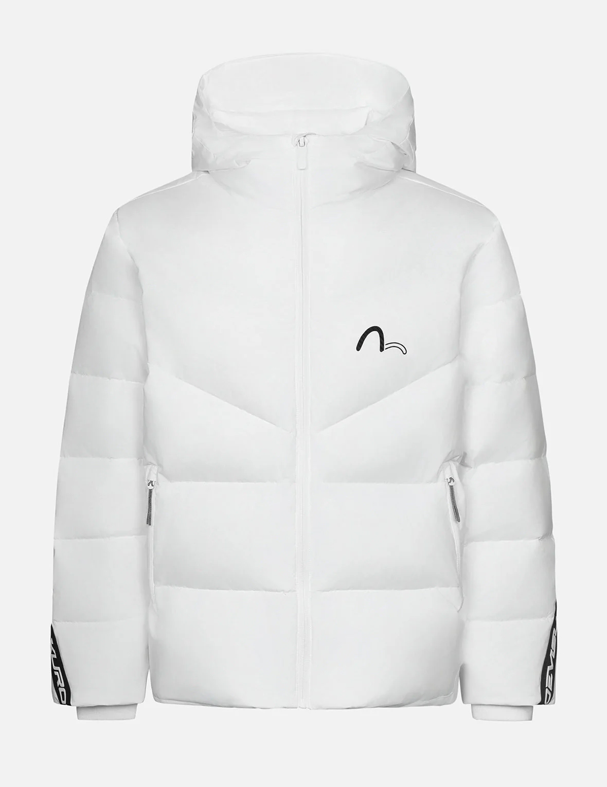 Seagull Print and Logo Tape Regular Fit Down Jacket - Image 2