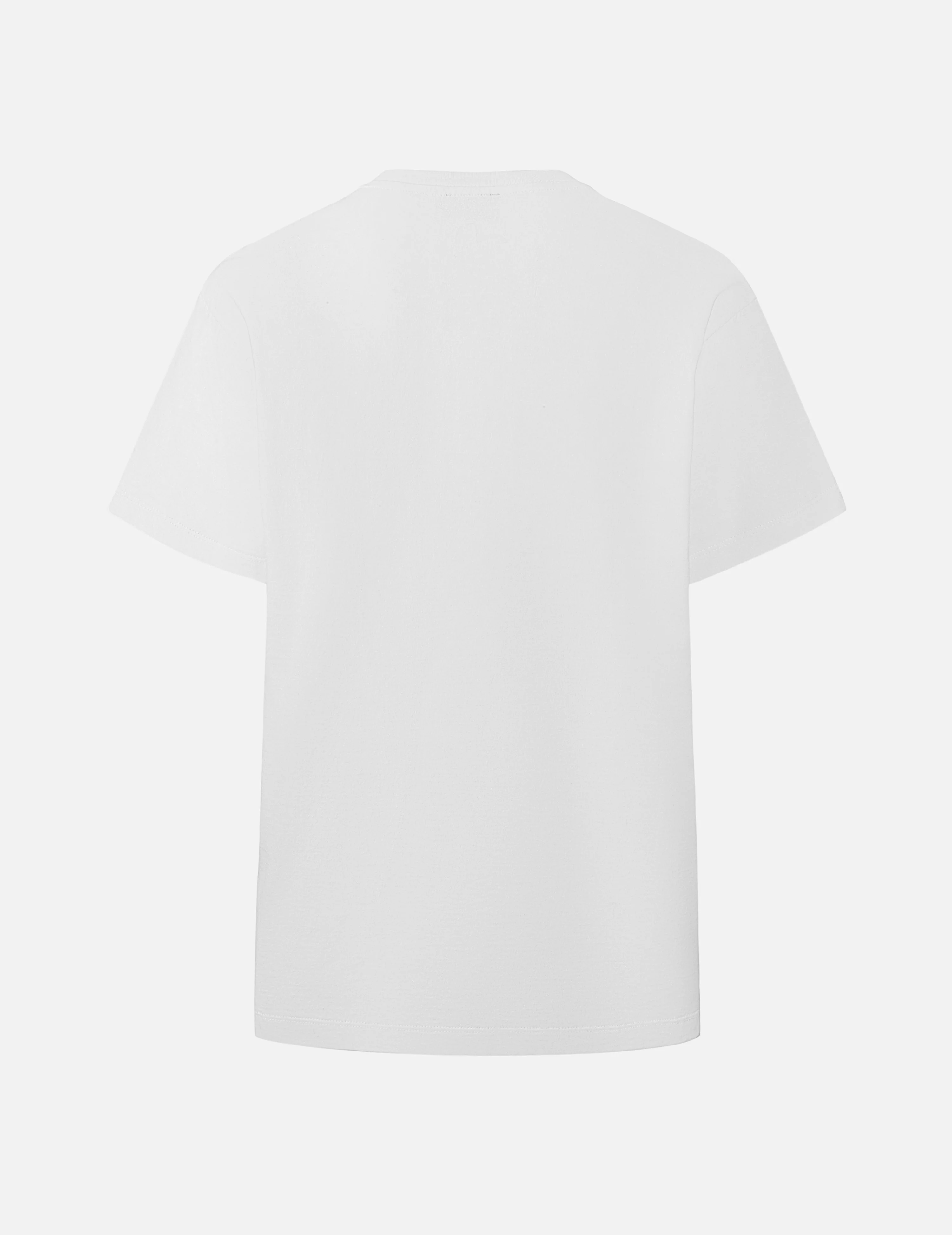 Seagull Print and Twisted Rope Logo Embroidery Boyfriend T-Shirt - Image 3