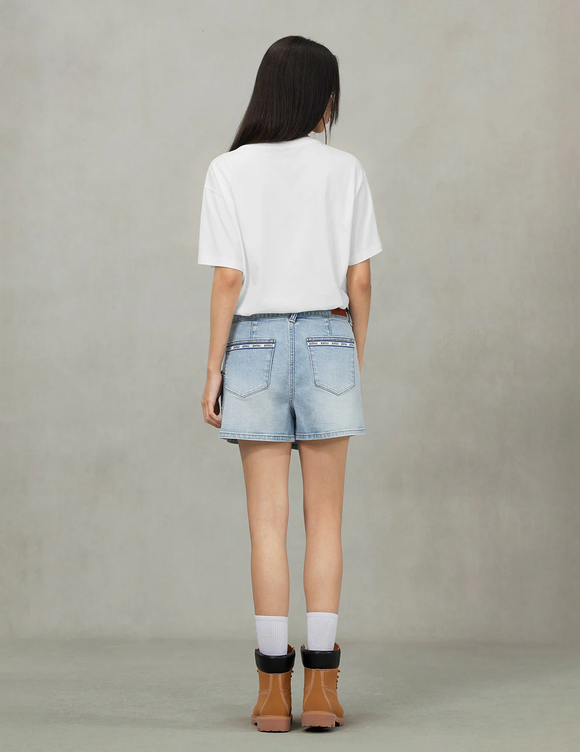 Seagull Print and Twisted Rope Logo Embroidery Boyfriend T-Shirt - Image 6