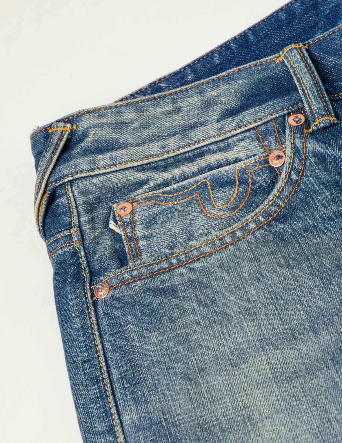 Seagull Print Distressed Jeans #2020 - Image 14